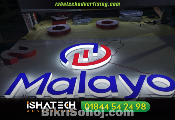 LED Acrylic Letter  3D LED Acrylic Letter Manufacturer